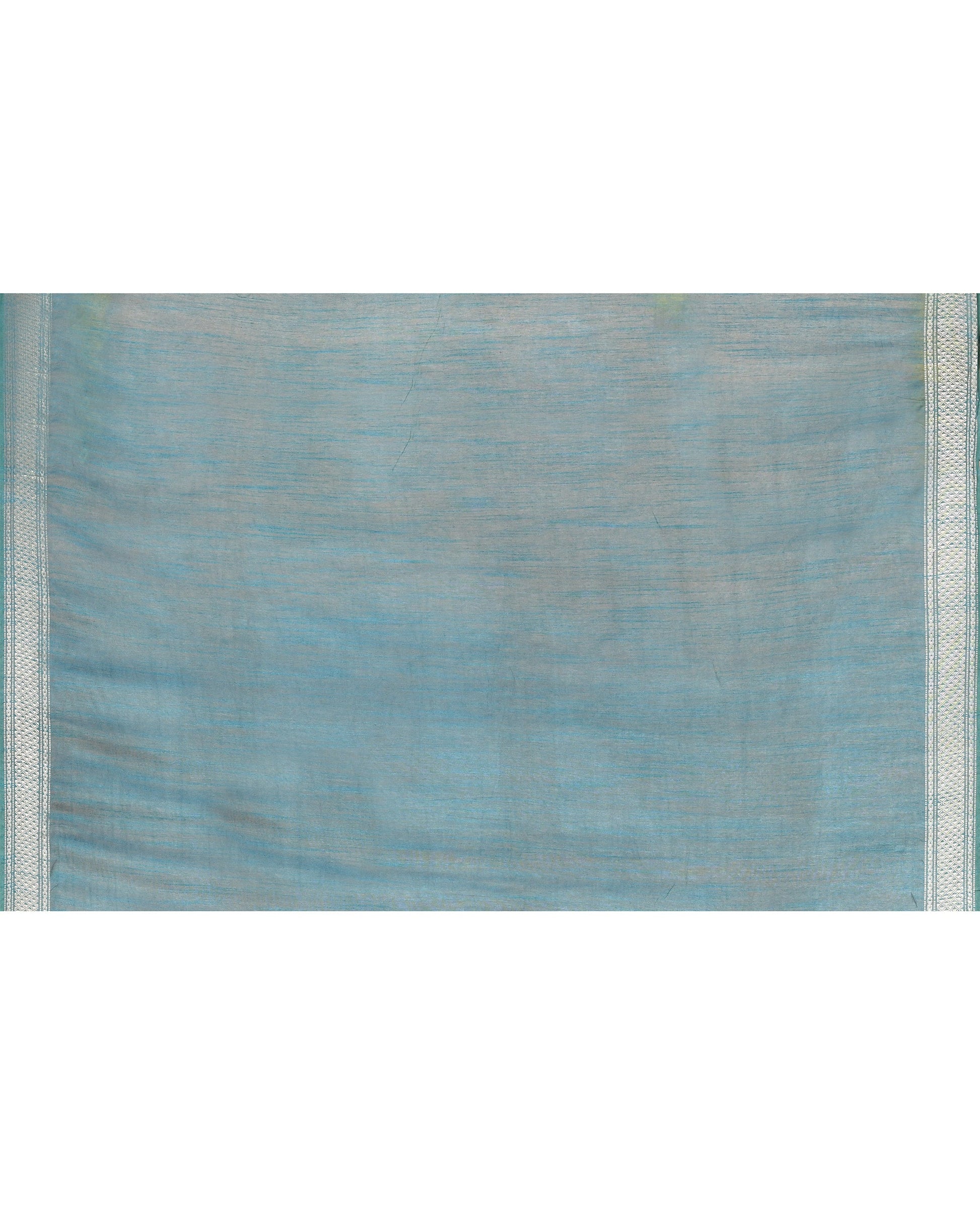 Piyari Fashion Women's Handloom Rani Blend Silk Saree With Zari Border