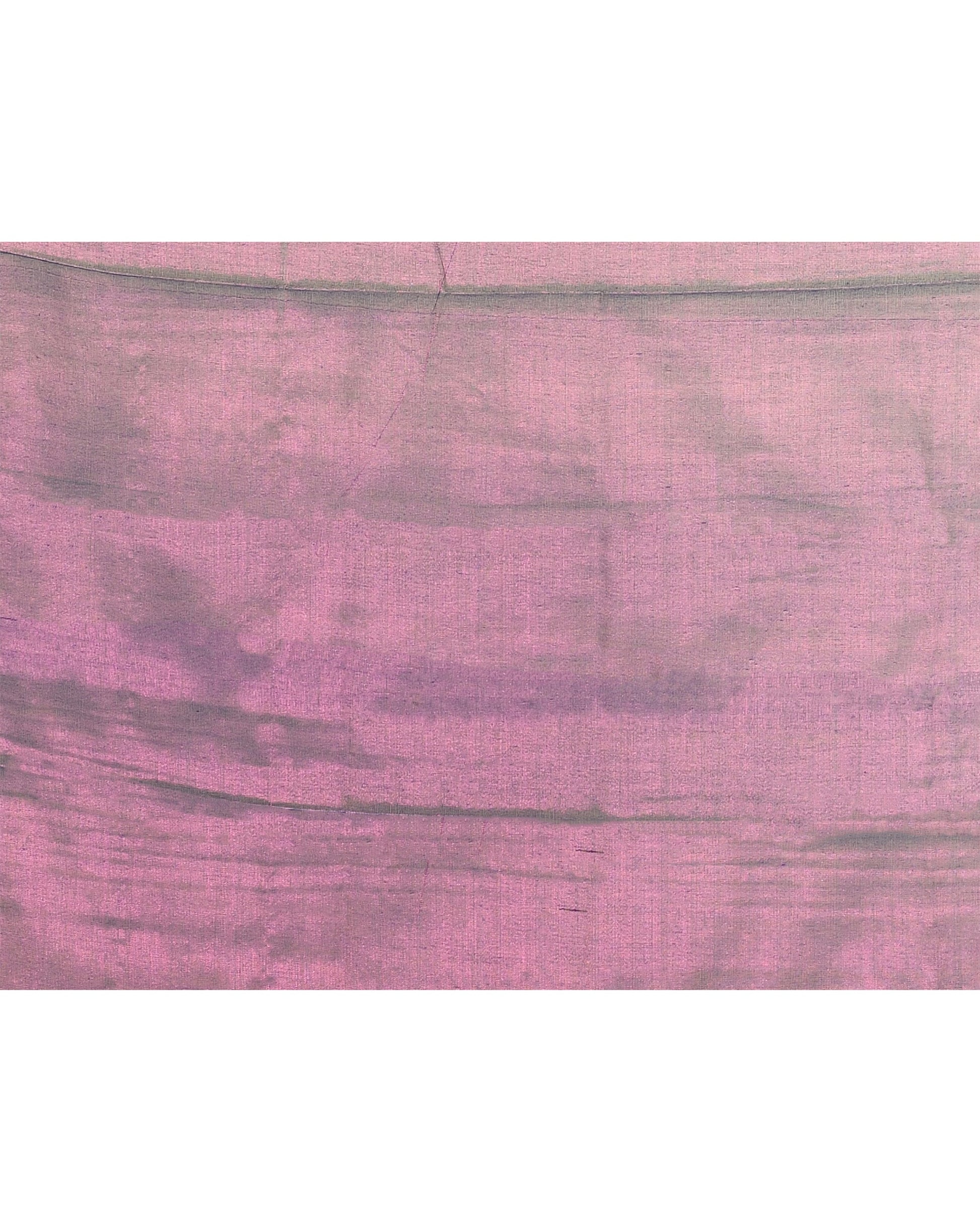 Piyari Fashion Women's Violet Zari Cotton Tissue Sequin Saree