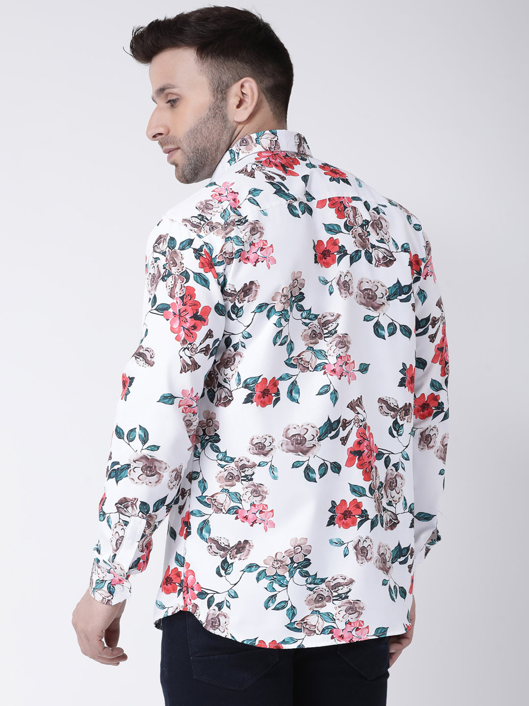 RIAG Multi color Men's Full Sleeves Printed Shirt