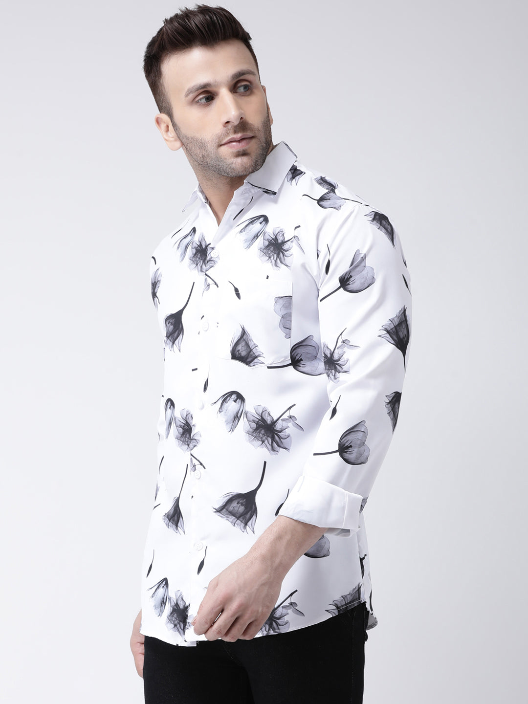 RIAG Multi color Men's Full Sleeves Printed Shirt