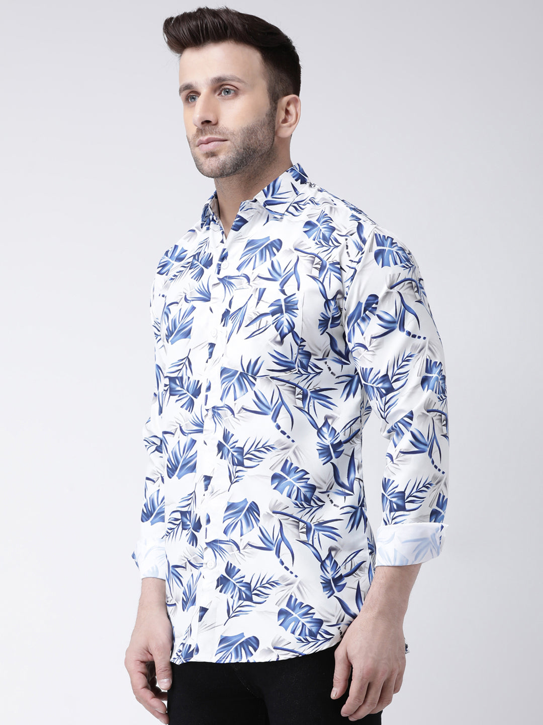 RIAG Multi color Men's Full Sleeves Printed Shirt