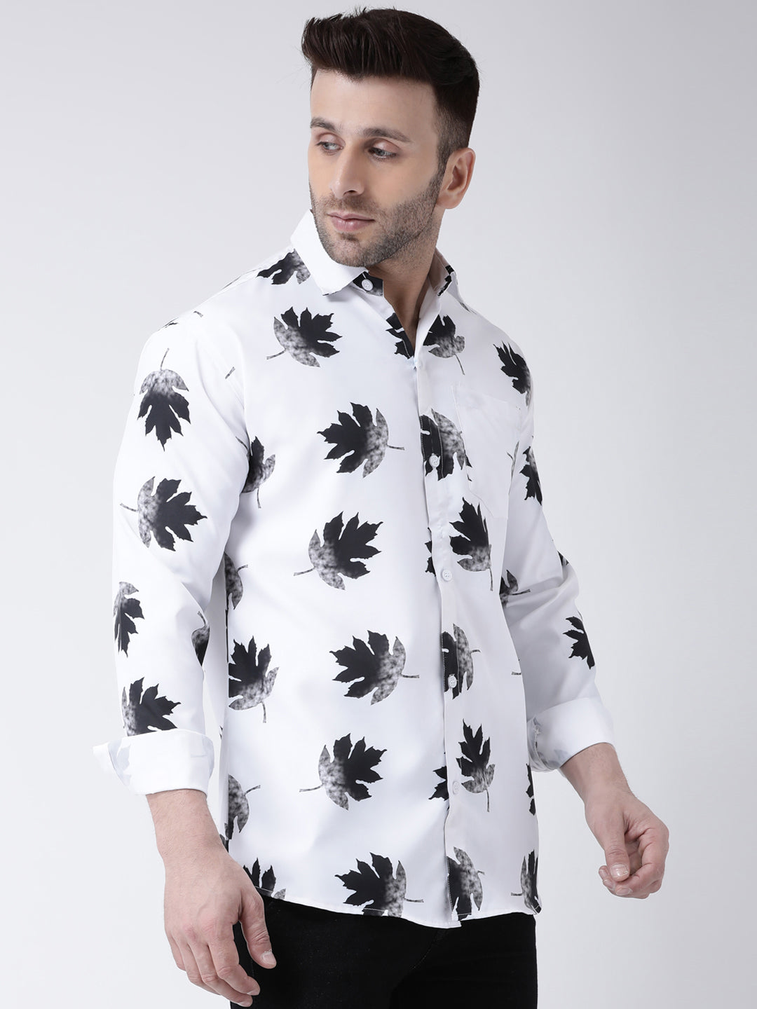 RIAG Multi color Men's Full Sleeves Printed Shirt
