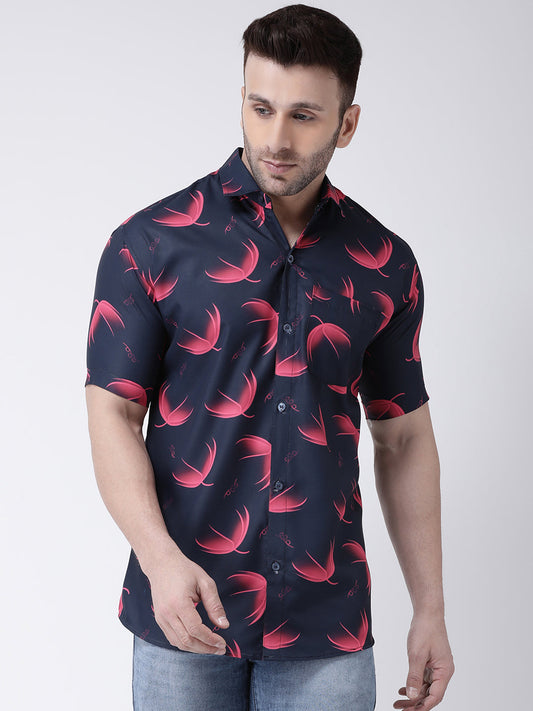 RIAG Multi color Men's Half Sleeves Printed Shirt