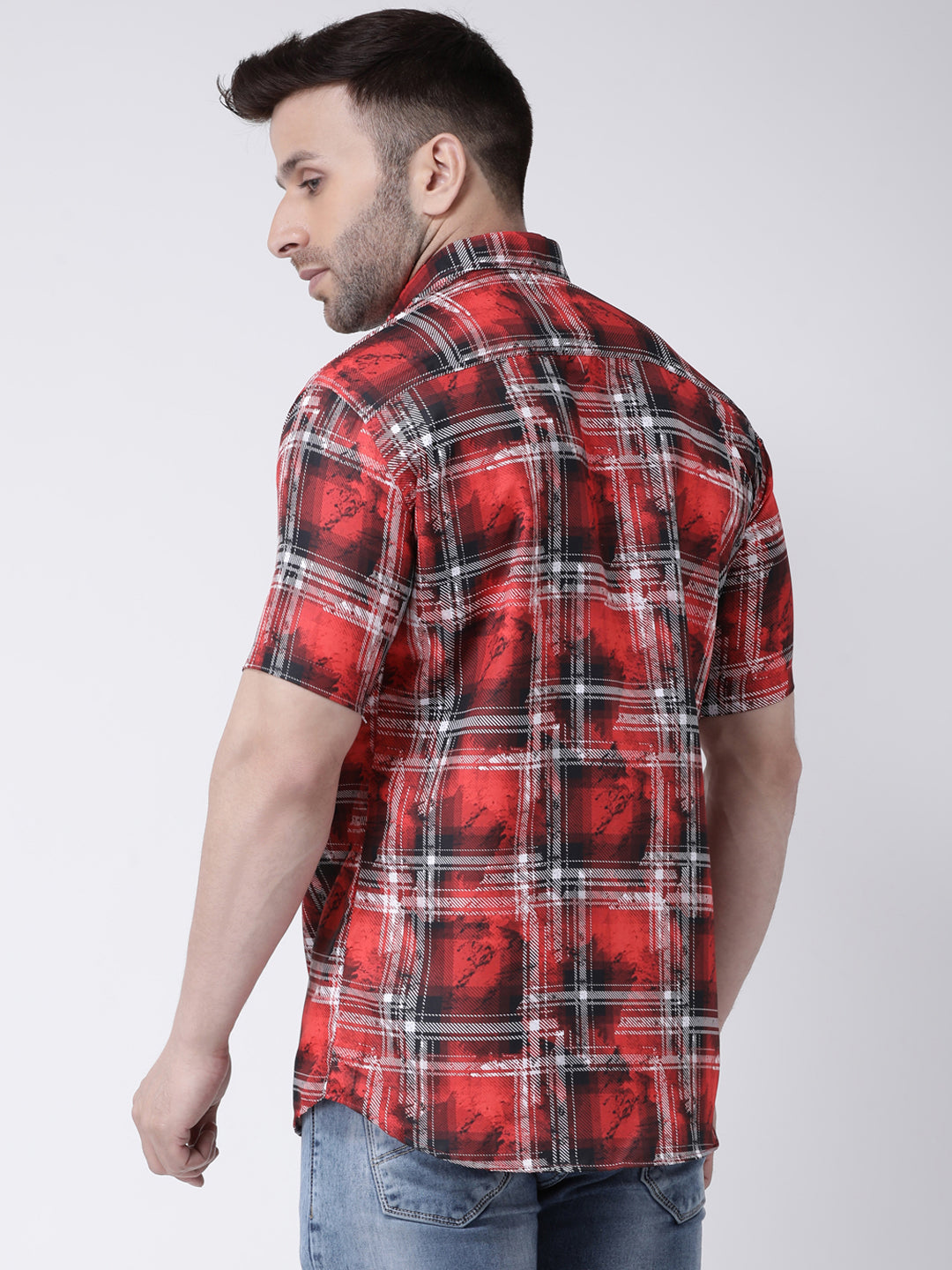 RIAG Multi color Men's Half Sleeves Printed Shirt