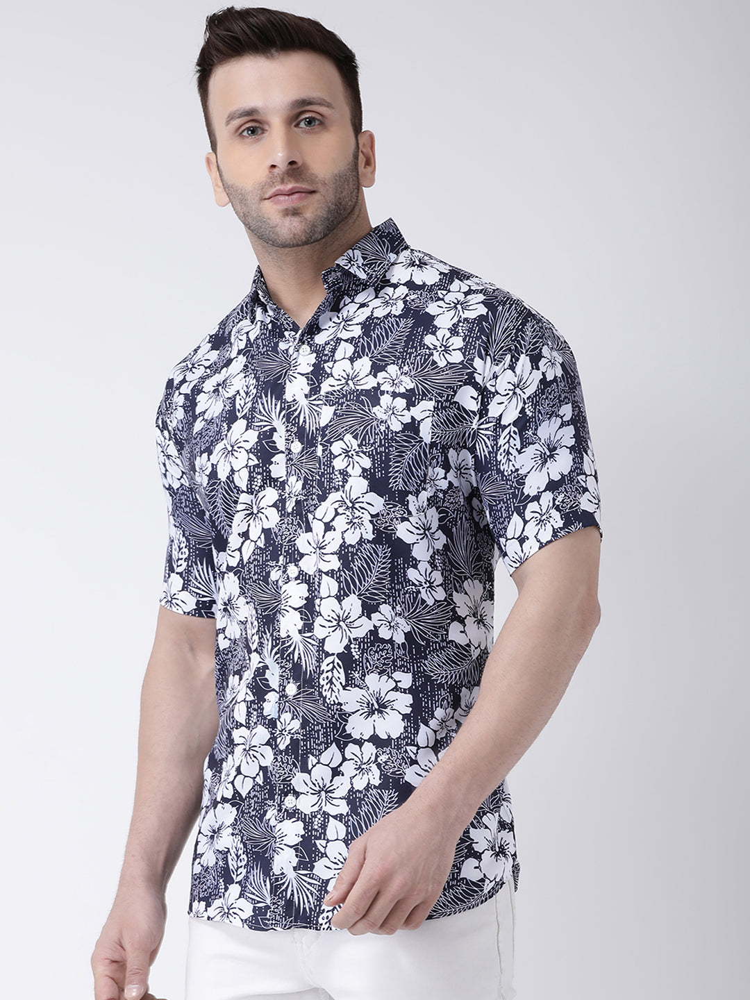 RIAG Multi color Men's Half Sleeves Printed Shirt