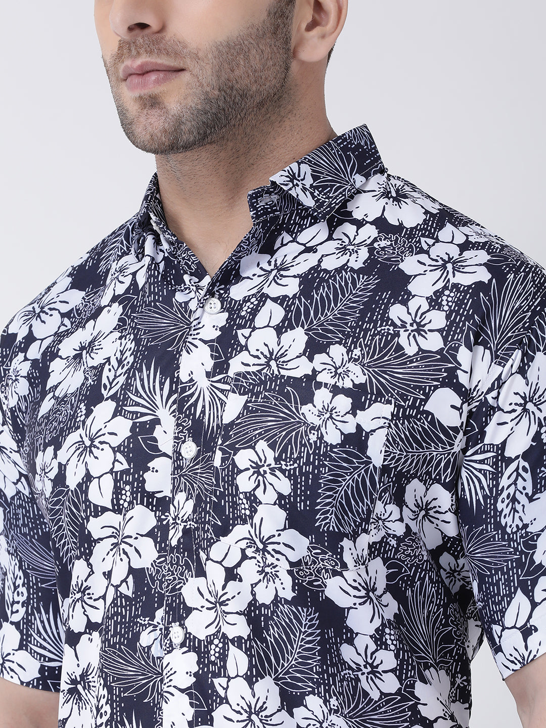 RIAG Multi color Men's Half Sleeves Printed Shirt