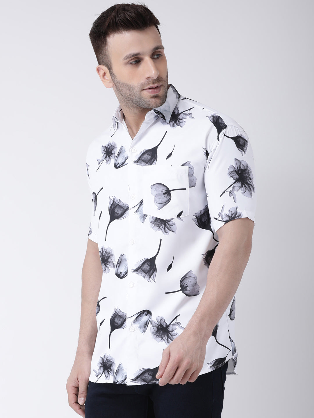 RIAG Multi color Men's Half Sleeves Printed Shirt