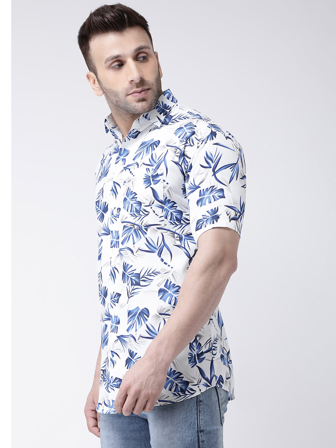 RIAG Multi color Men's Half Sleeves Printed Shirt