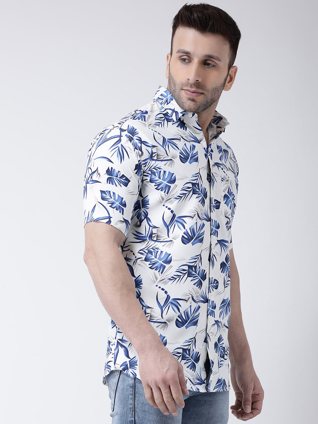 RIAG Multi color Men's Half Sleeves Printed Shirt