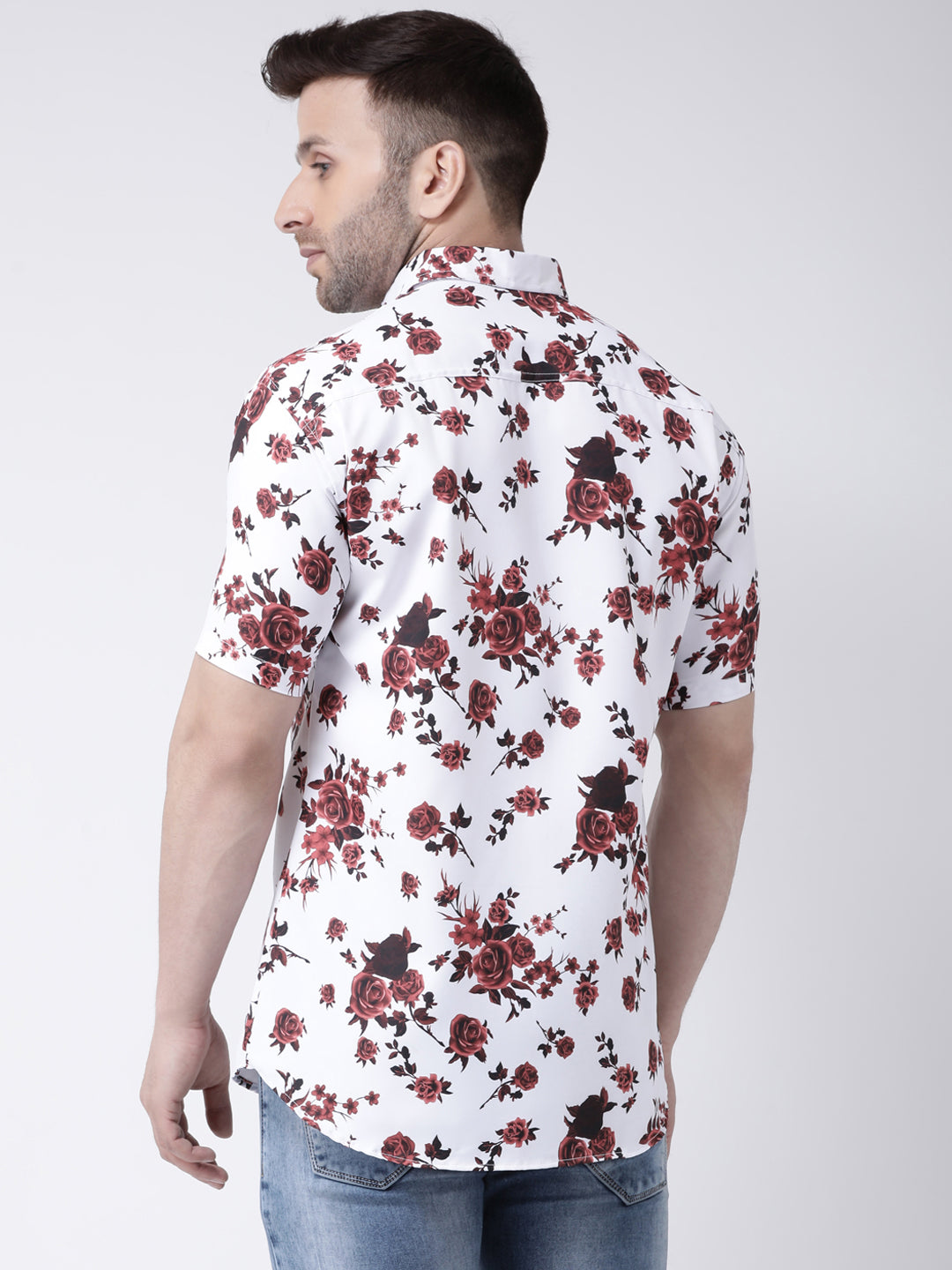 RIAG Multi color Men's Half Sleeves Printed Shirt