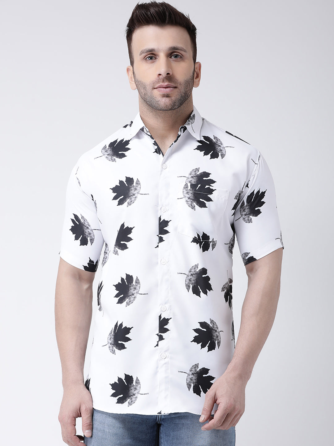 RIAG Multi color Men's Half Sleeves Printed Shirt