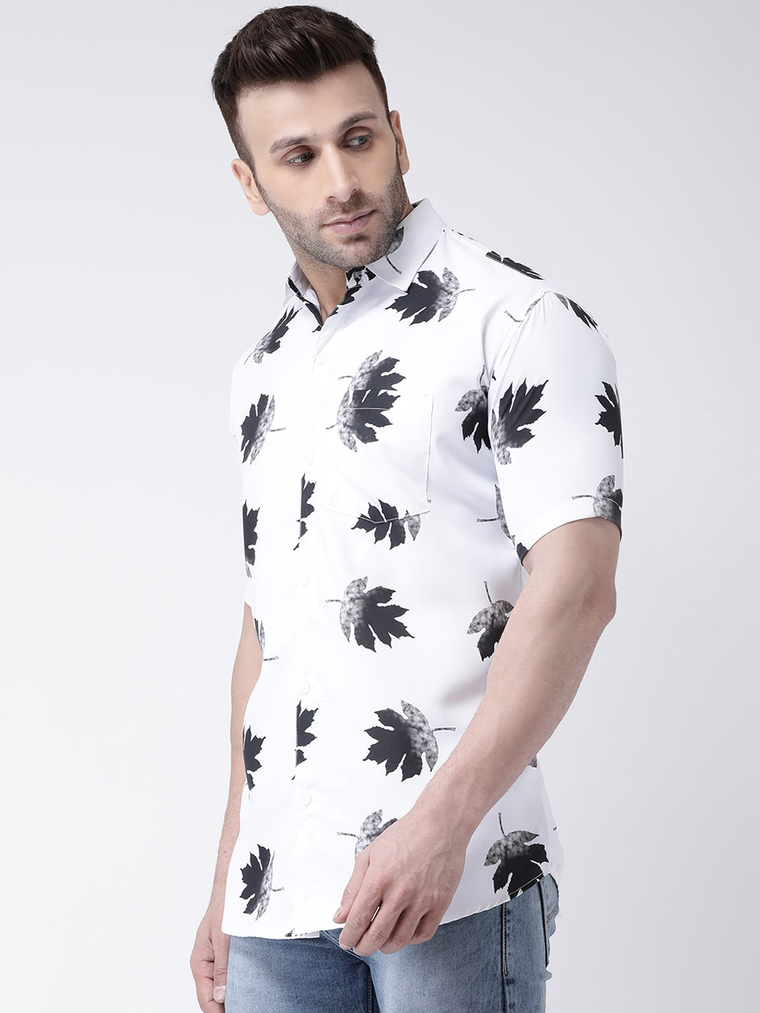 RIAG Multi color Men's Half Sleeves Printed Shirt