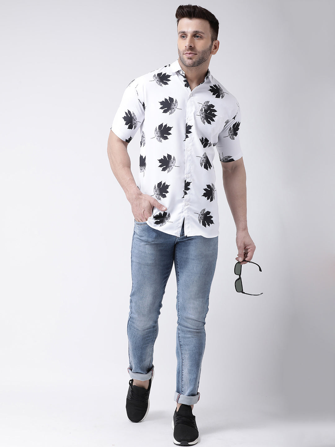 RIAG Multi color Men's Half Sleeves Printed Shirt