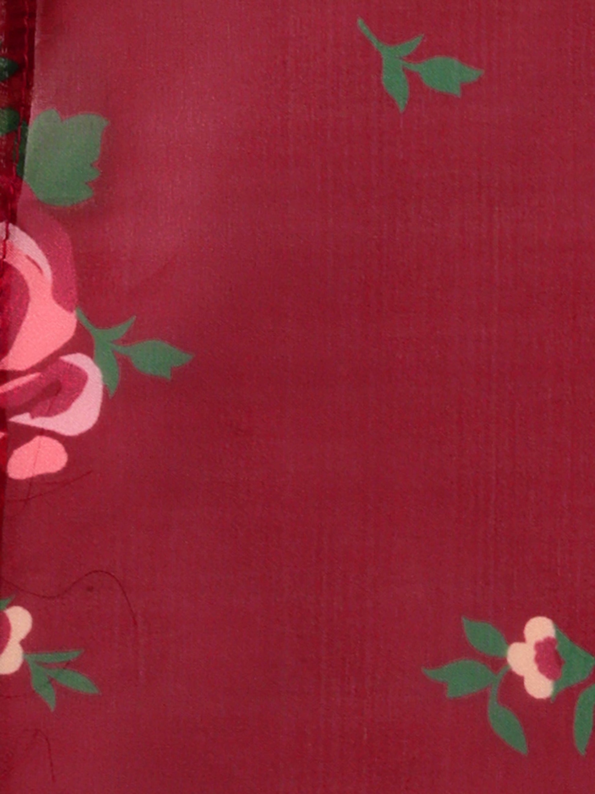 Embroidered Kurta With Pant & Dupatta Set, Multicolor - Hiral Fashion