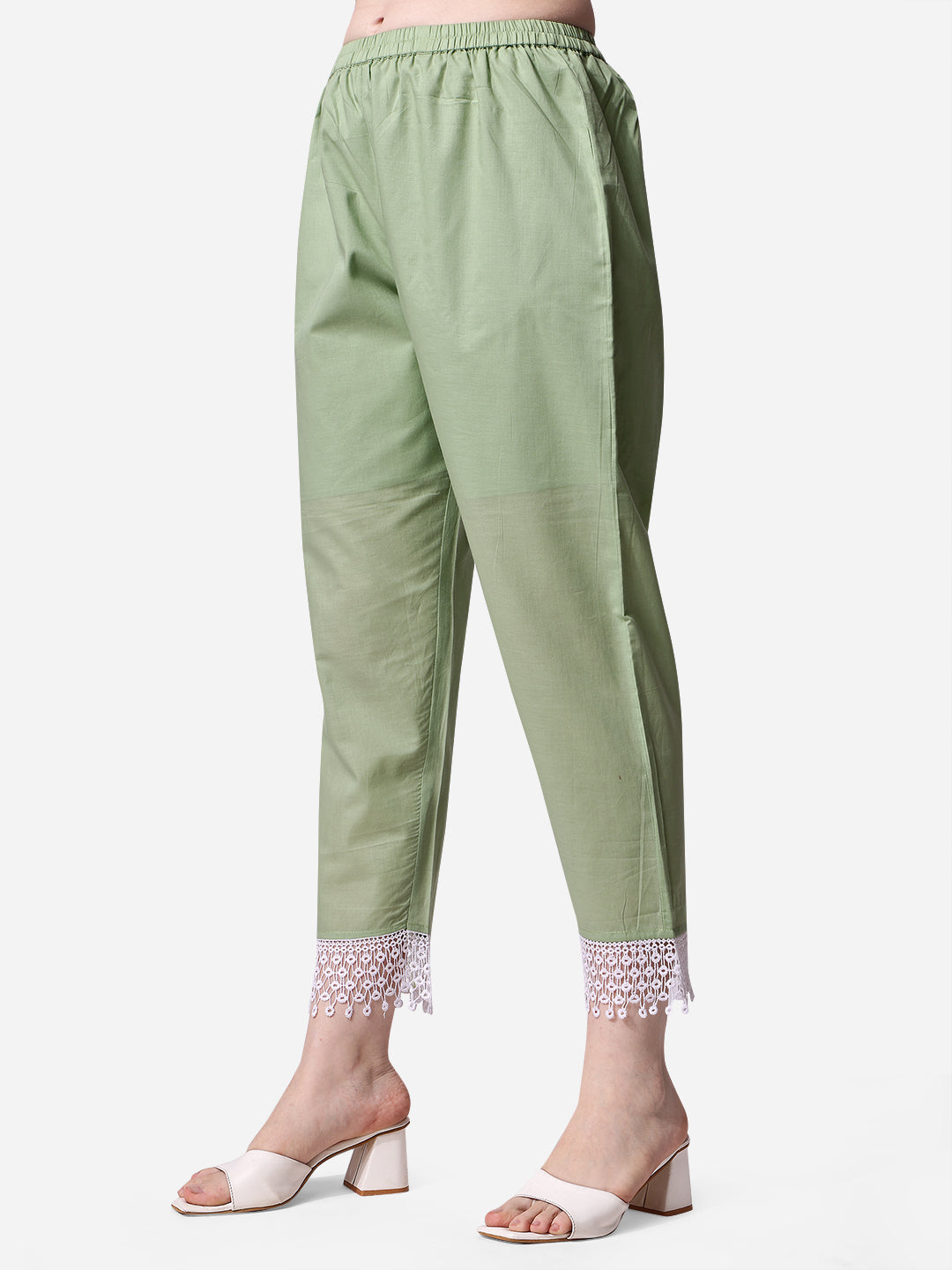 Lucknawi Embroidered Kurta With Pant & Dupatta Set, Multicolor - Hiral Fashion