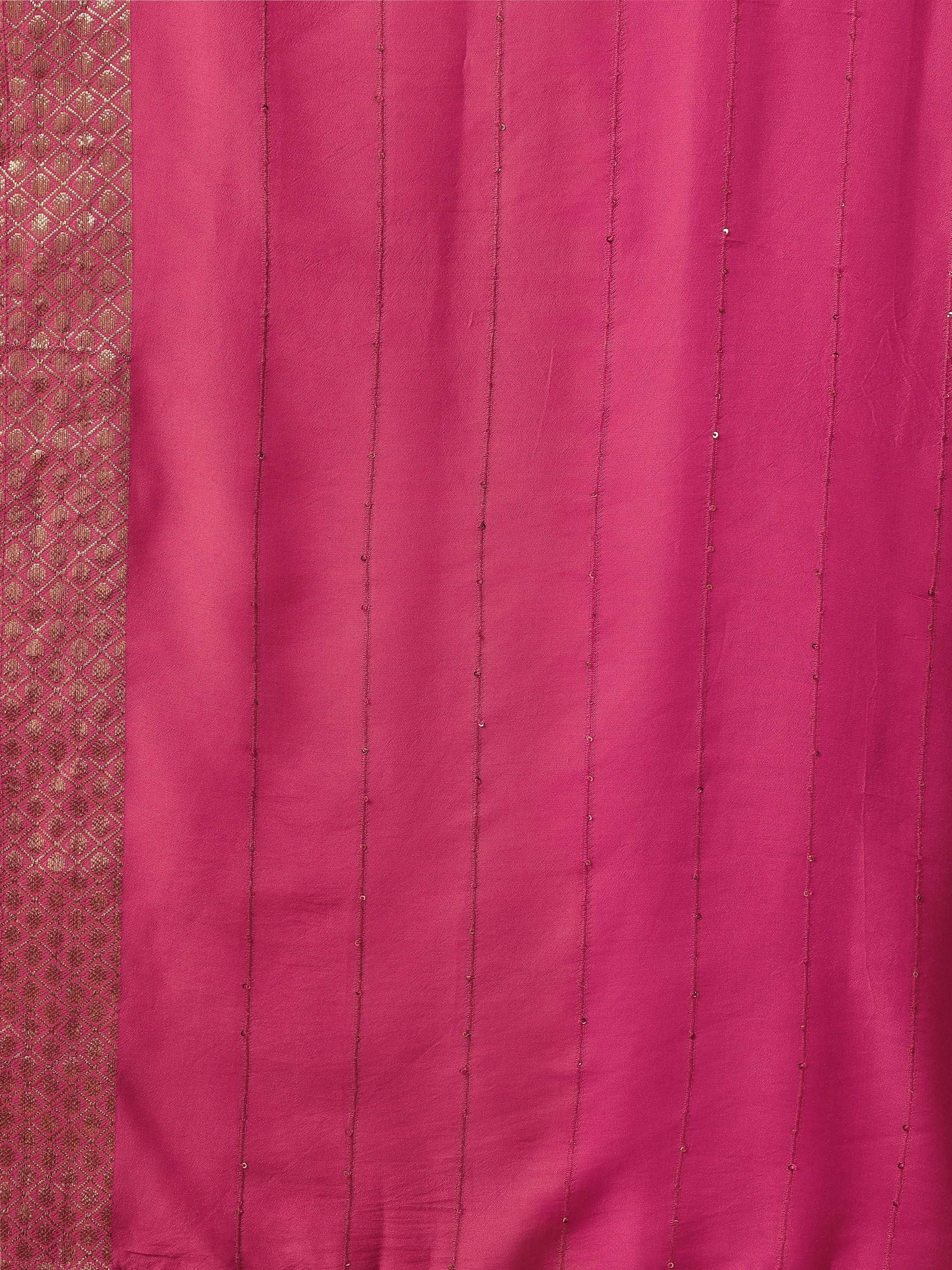 Hand Embroidered Kurta With Pant And Dupatta Set, Multicolor - Hiral Fashion