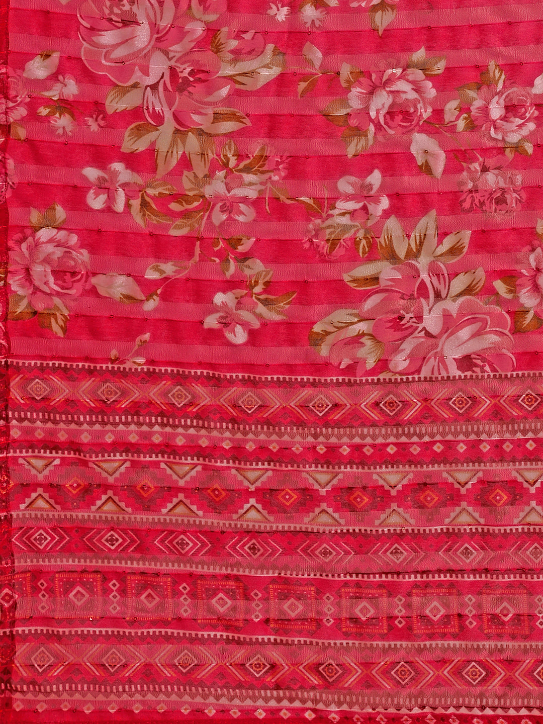 Embroidered Kurta With Pant And Dupatta Set, Multicolor - Hiral Fashion