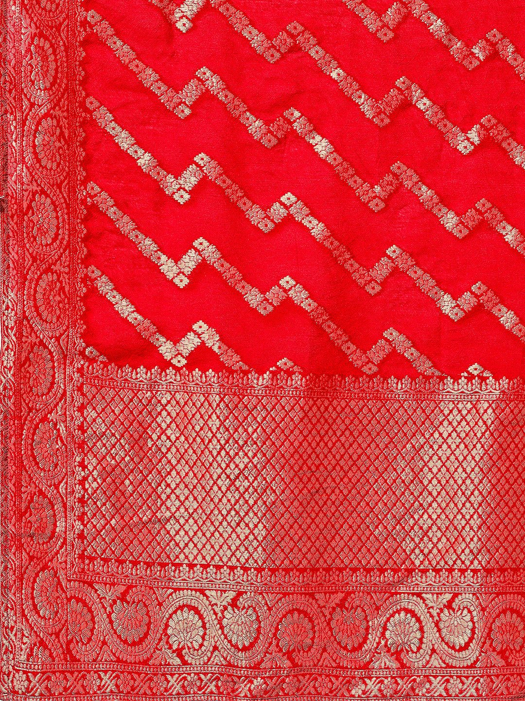 Hand Embroidered Kurta With Pant & Banarasi Jacquard Dupatta Premium, Multicolor - Hiral Fashion