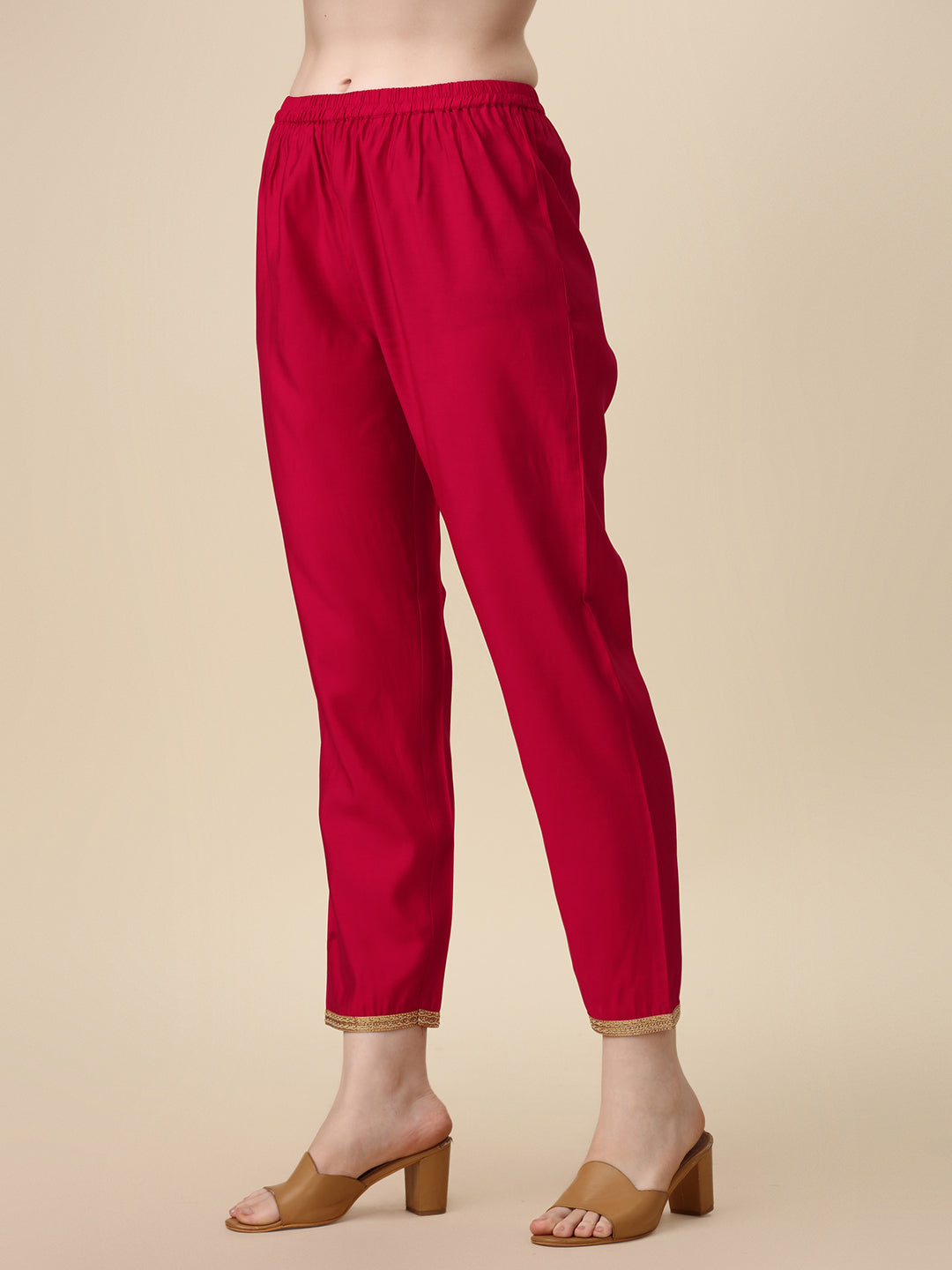 Embroidered Kurta With Pant And Dupatta Set, Multicolor - Hiral Fashion