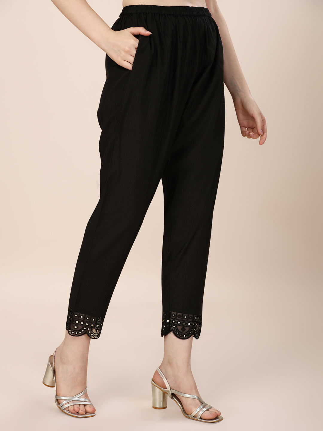 Mirror Embroidered Premium Kurta With Pant And Dupatta, Multicolor - Hiral Fashion