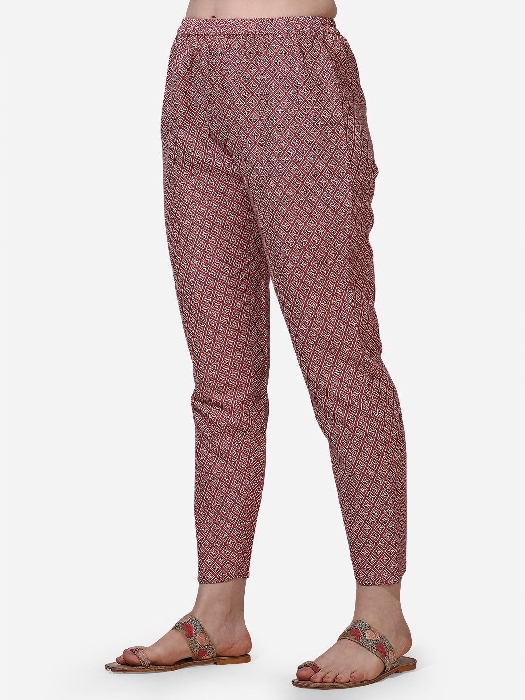 Floral Printed Kurta With Pant And Dupatta Set, Multicolor - Hiral Fashion