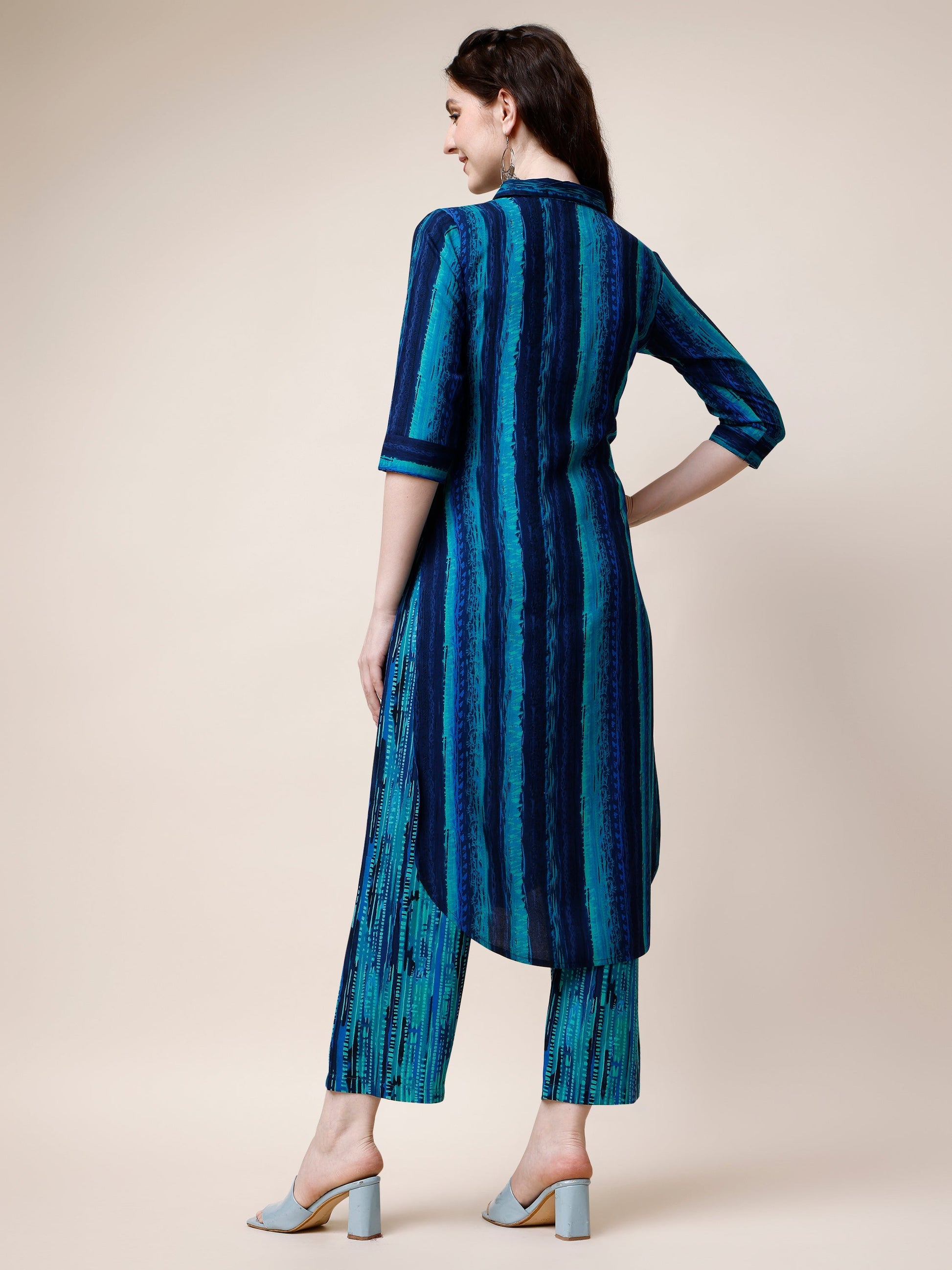 Kurta With Pant Set, Multicolor - Hiral Fashion