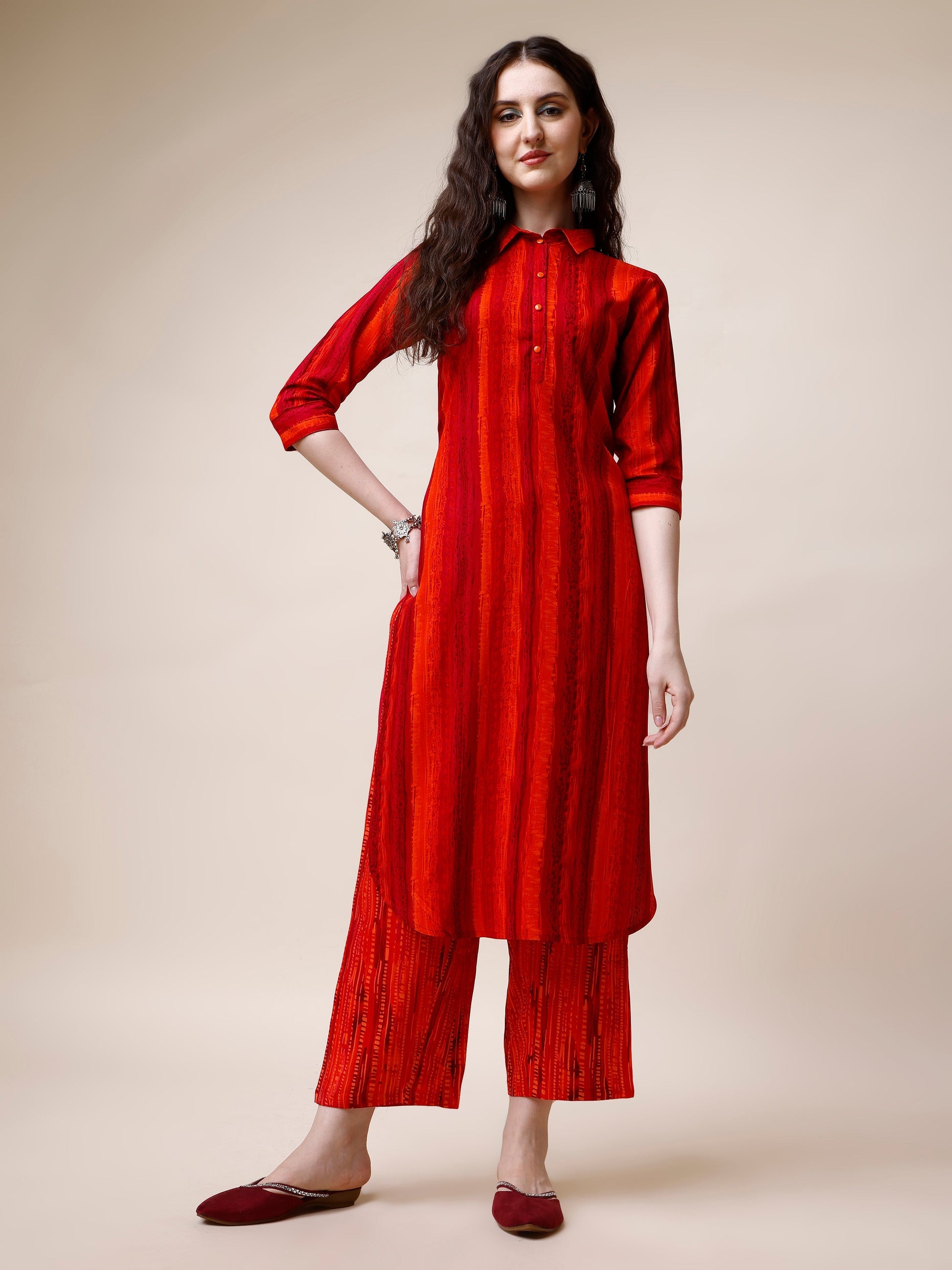 Kurta With Pant Set, Multicolor - Hiral Fashion