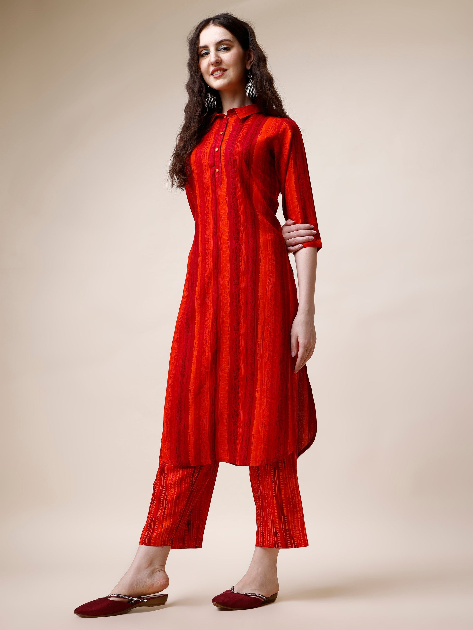 Kurta With Pant Set, Multicolor - Hiral Fashion