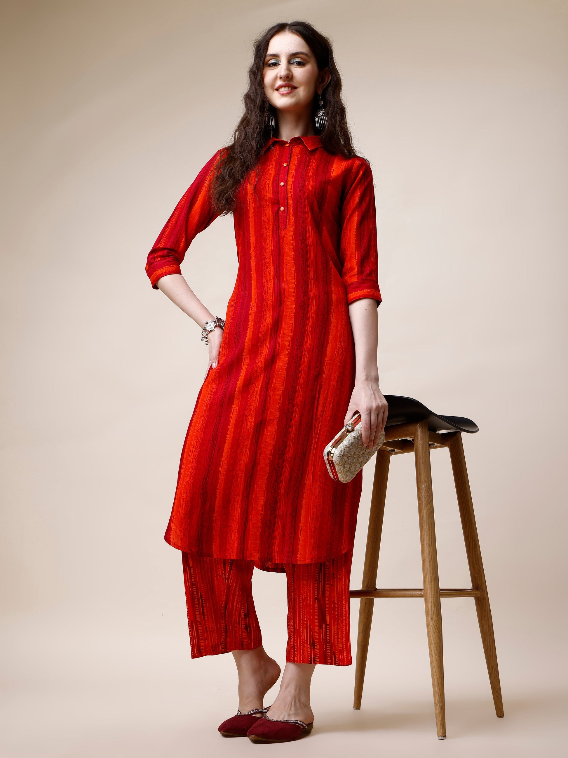 Kurta With Pant Set, Multicolor - Hiral Fashion