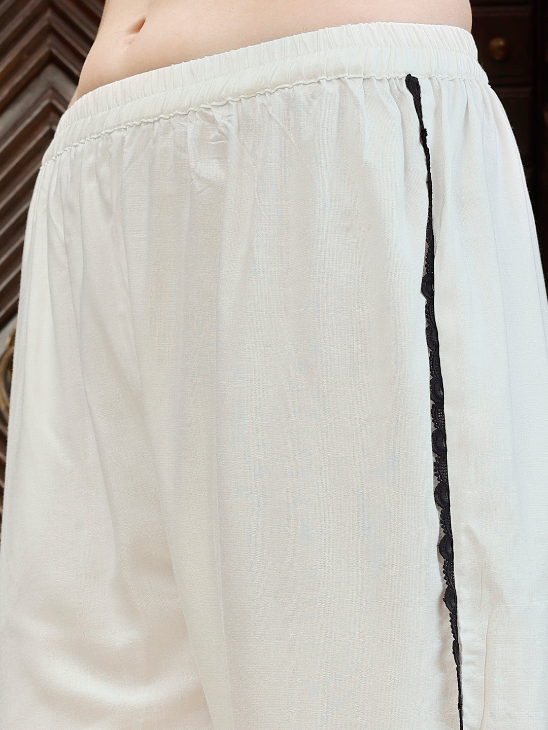 Embroidered Kurta With Pant And Dupatta Set, Multicolor - Hiral Fashion