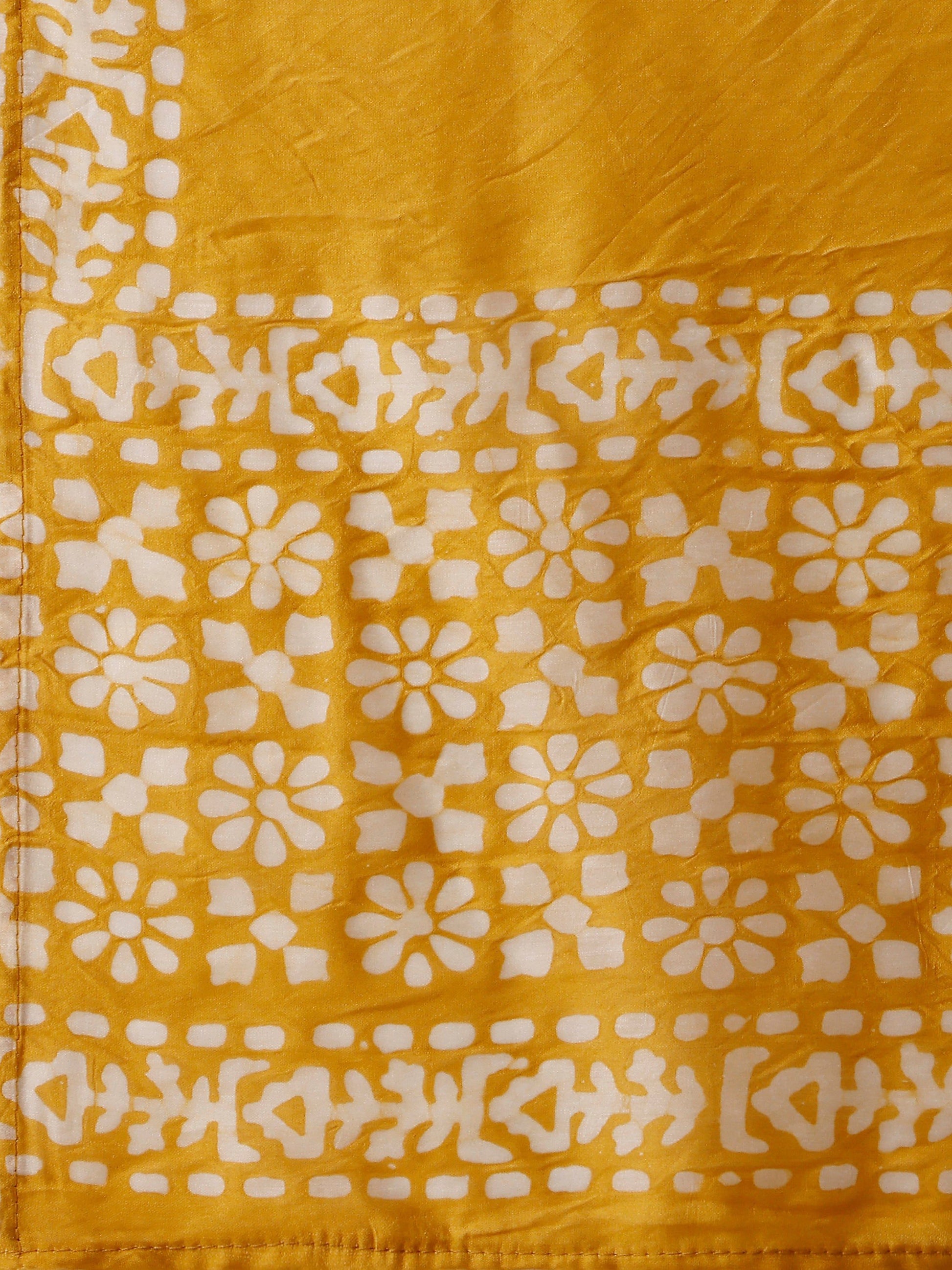Printed & Embroidered Kurta With Pant & Dupatta Set, Multicolor - Hiral Fashion