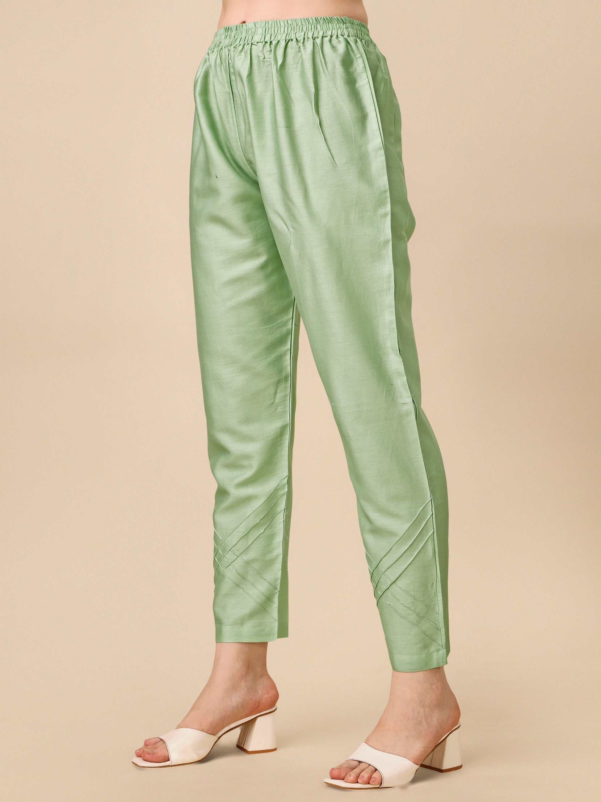 Hand Embroidered Kurta With Pant And Dupatta Set, Multicolor - Hiral Fashion