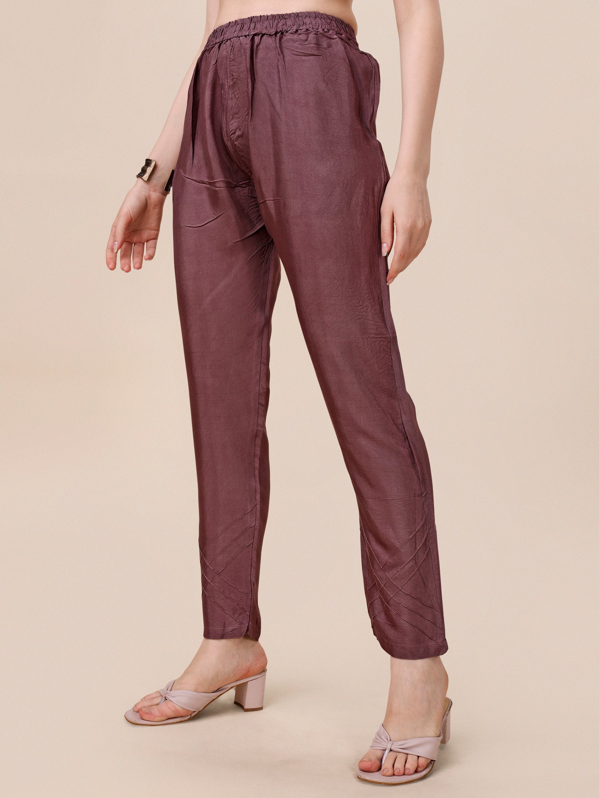 Hand Embroidered Kurta With Pant And Dupatta Set, Multicolor - Hiral Fashion