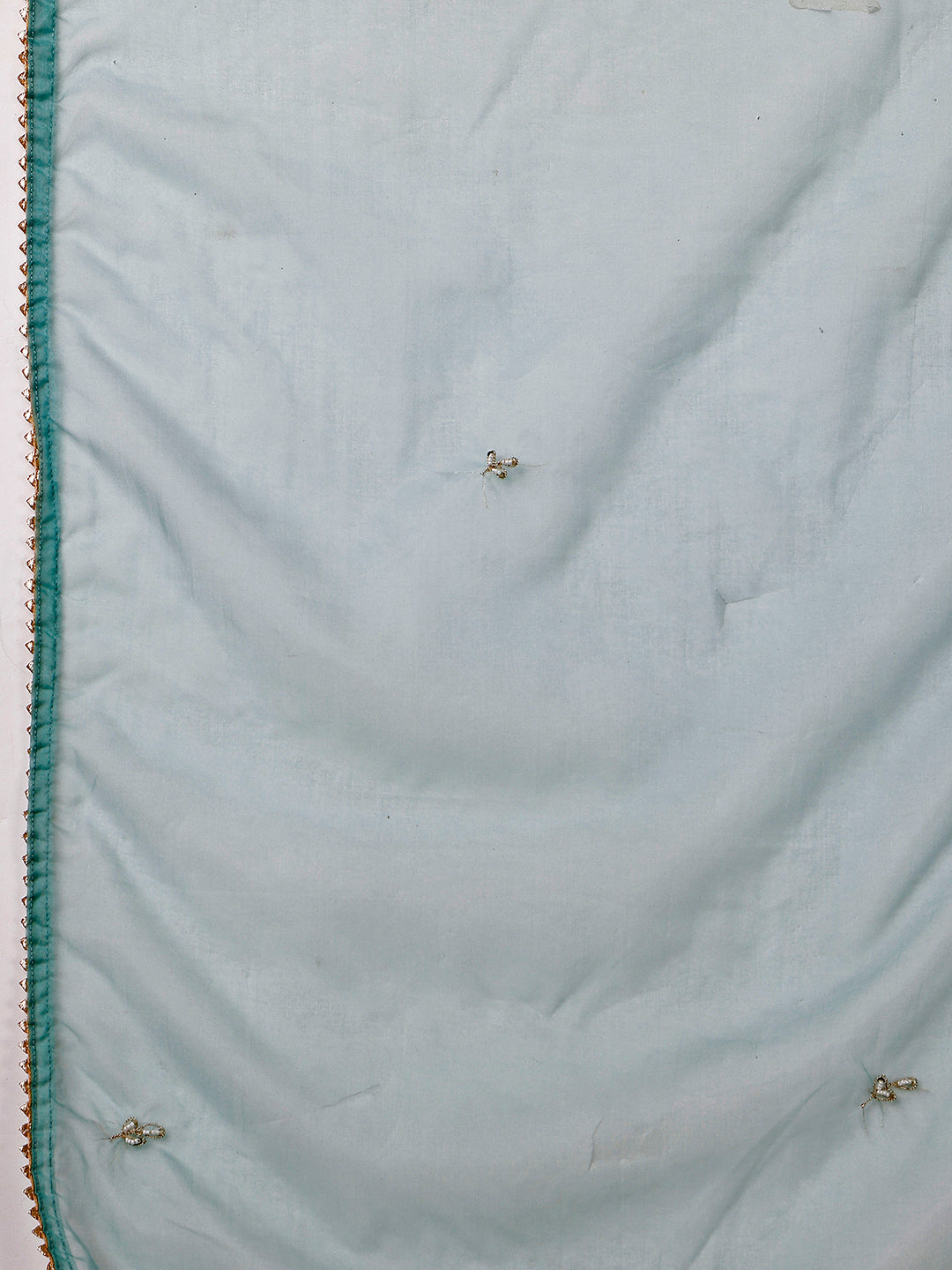 Hand Embroidered Kurta With Pant & Dupatta Set, Multicolor - Hiral Fashion