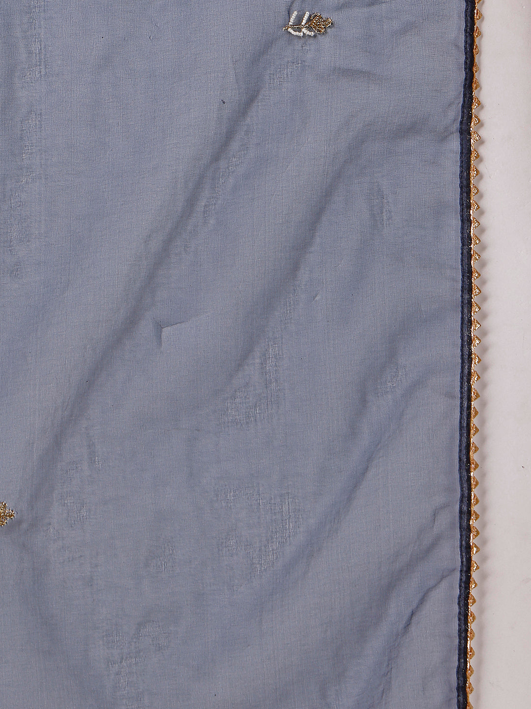 Hand Embroidered Kurta With Pant And Dupatta Set, Multicolor - Hiral Fashion