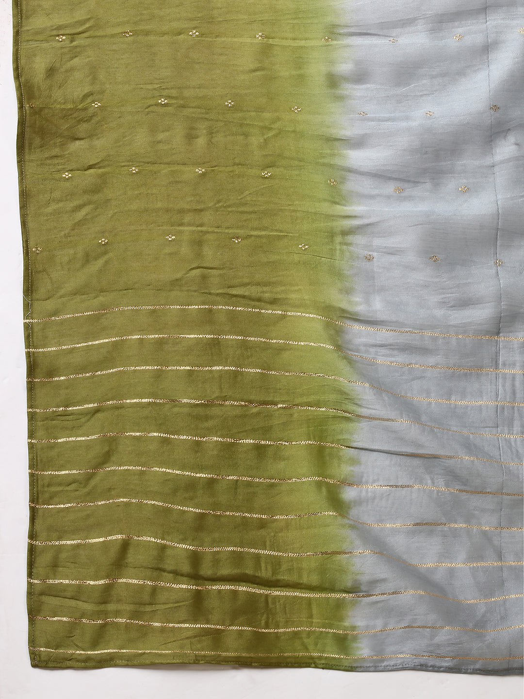 Hand Embroidered Kurta With Pant And Dupatta Set, Multicolor - Hiral Fashion