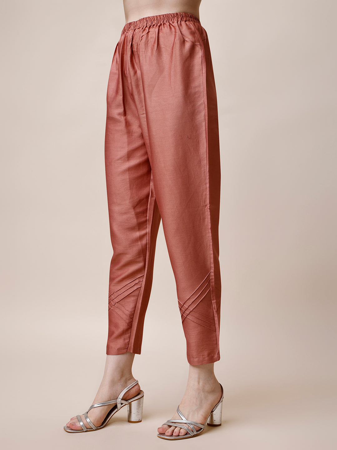 Hand Embroidered Kurta With Pant And Dupatta Set, Multicolor - Hiral Fashion