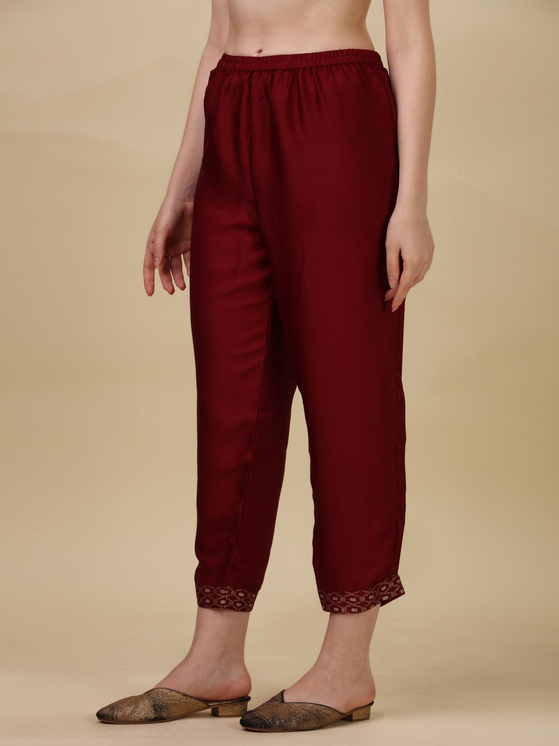 Foil Printed Kurta With Pant And Dupatta Set, Multicolor - Hiral Fashion