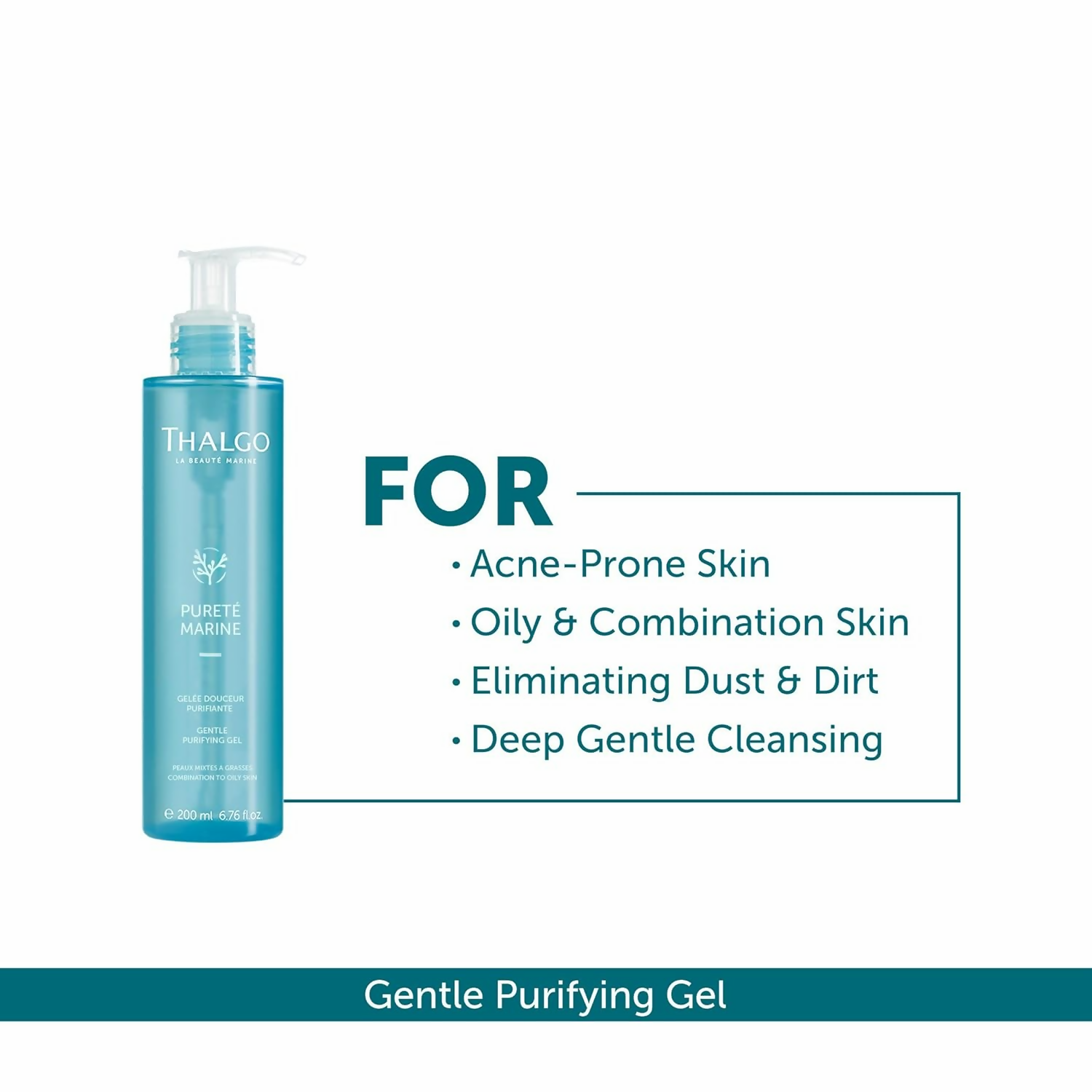 Thalgo Gentle Purifying Gel - Oily Skin Cleanser  Grab2Buy Thalgo Grab2Buy
