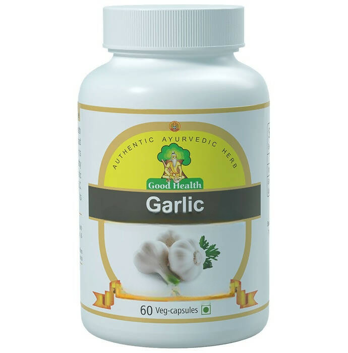 Sushrut Ayurved Good Health Garlic Veg Capsules 