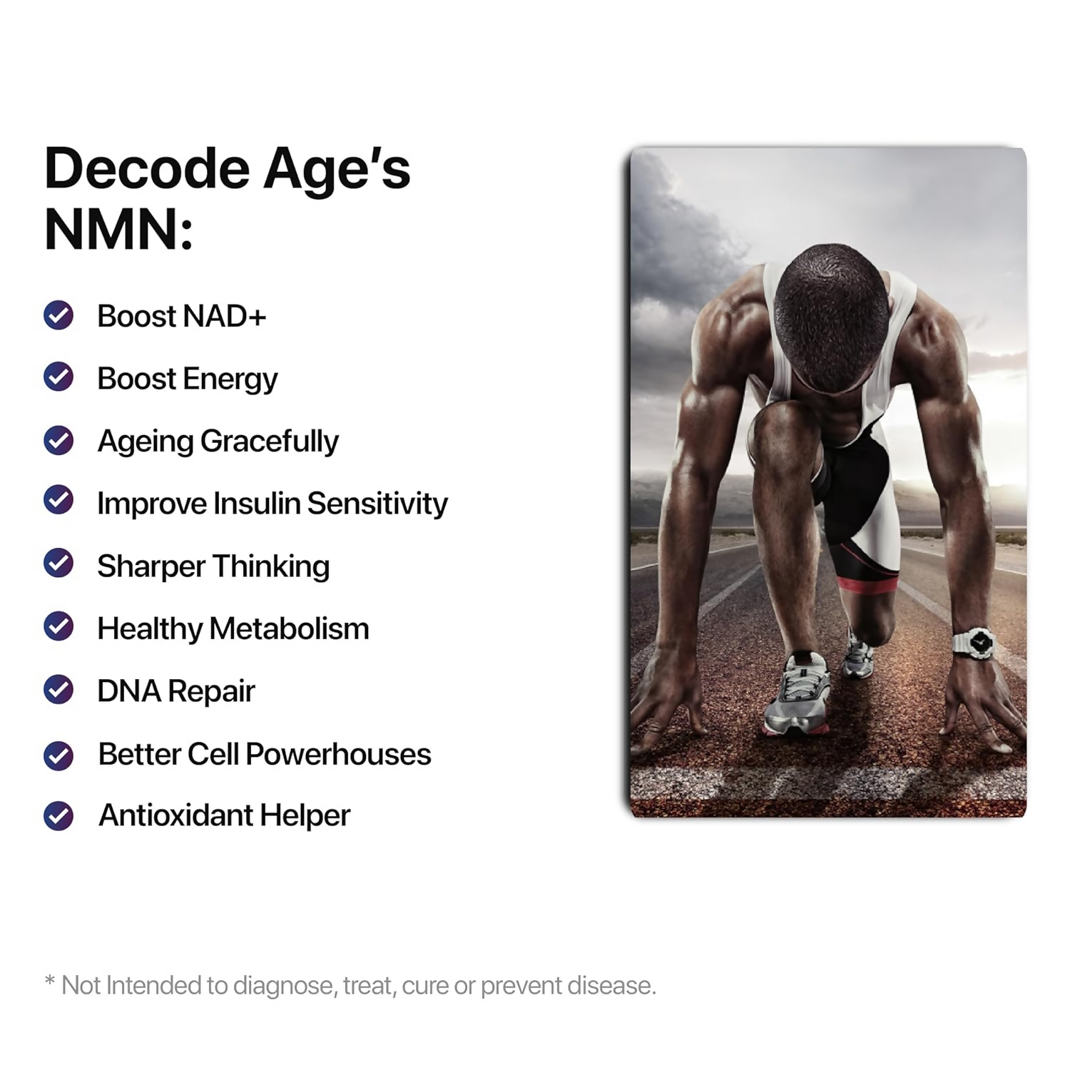 Decode Age NMN 250 Capsules Genie India