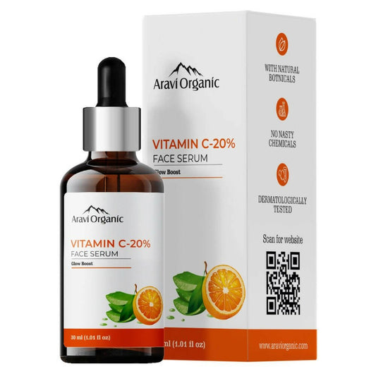 Aravi Organic 20% Vitamin C Face Serum 