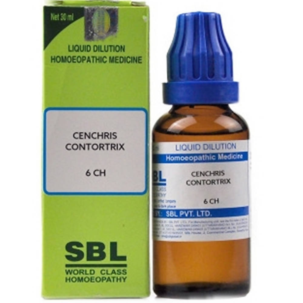 SBL Homeopathy Cenchris Contortrix Dilution 