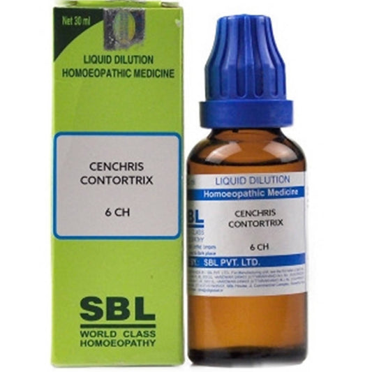 SBL Homeopathy Cenchris Contortrix Dilution 