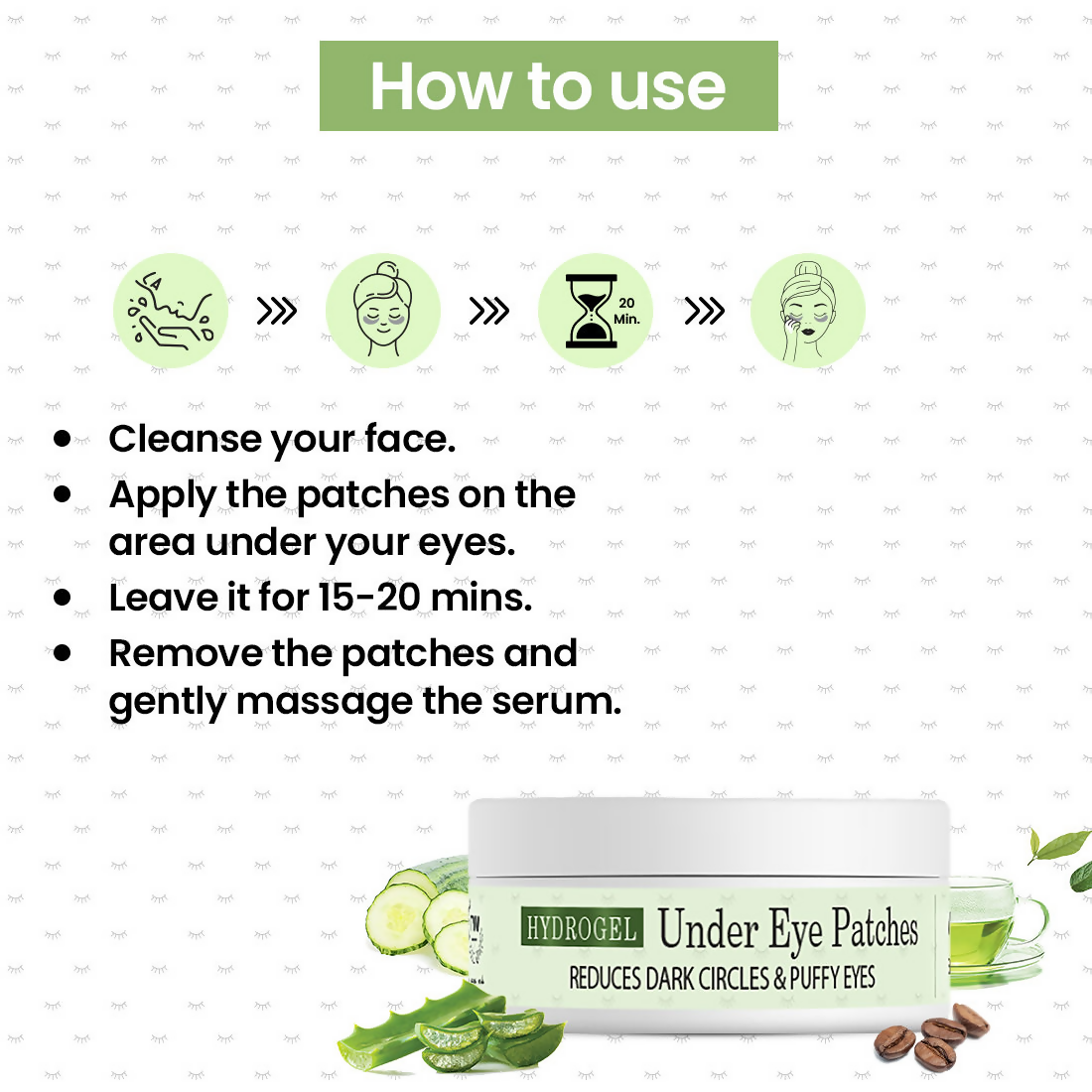 The Natural Wash Hydrogel Under Eye Patches  Grab2Buy The Natural Wash Grab2Buy