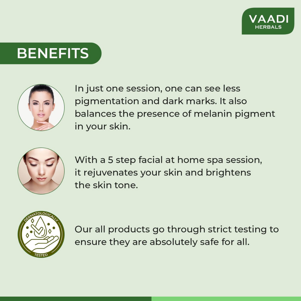 Vaadi Herbals Lemongrass Anti Pigmentation Spa Facial Kit  Grab2Buy Vaadi Herbals Grab2Buy