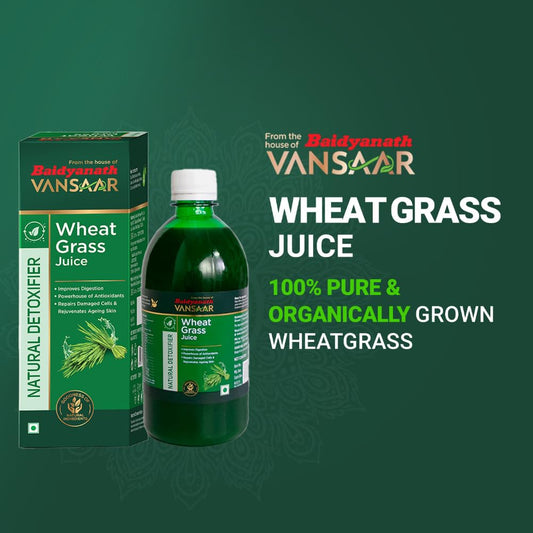 Baidyanath Vansaar Wheat Grass Juice - Grab2buy