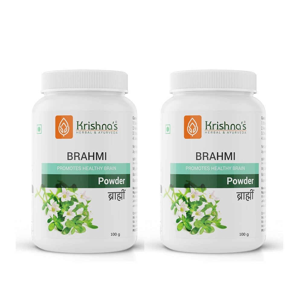 Krishna'S Herbal & Ayurveda Brahmi Powder 