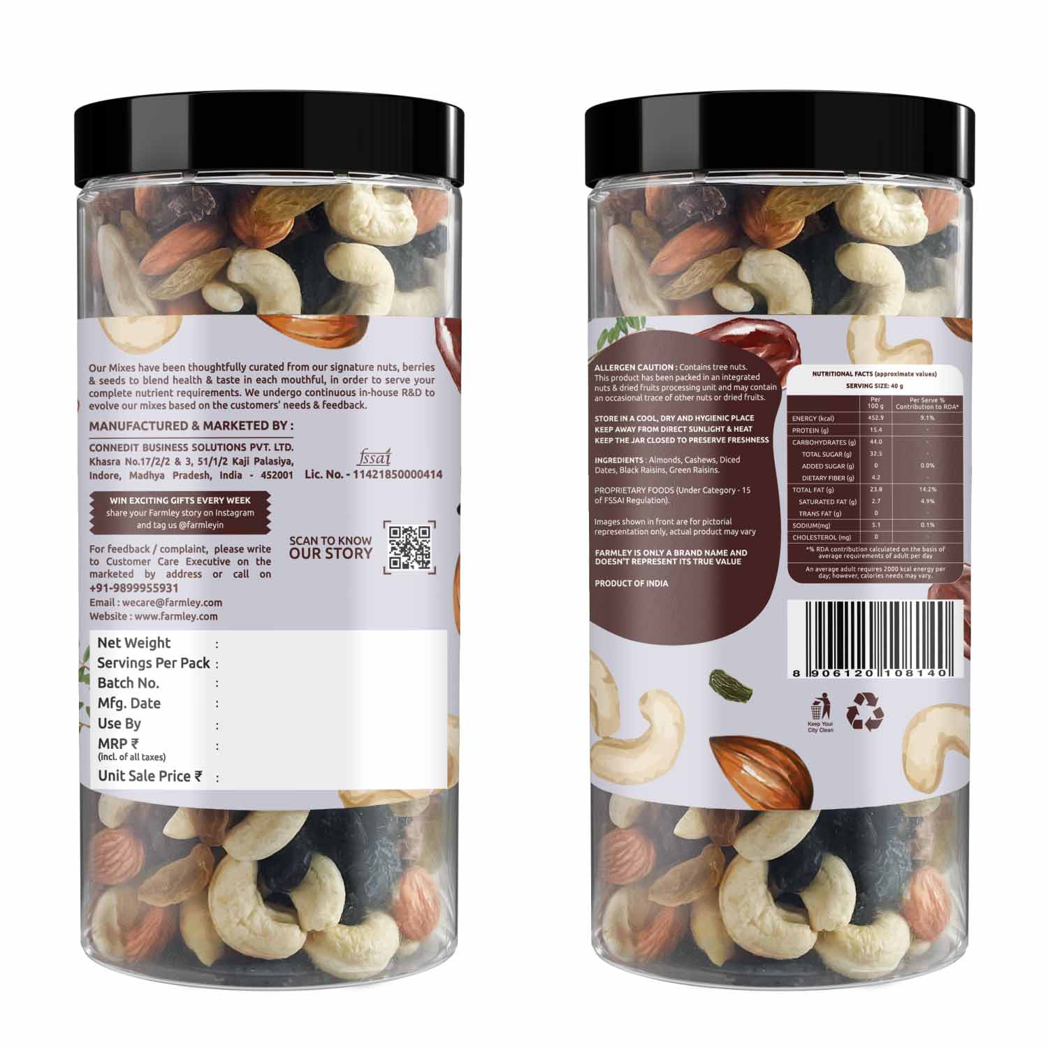 Farmley Panchmeva - Dry Fruits Mix