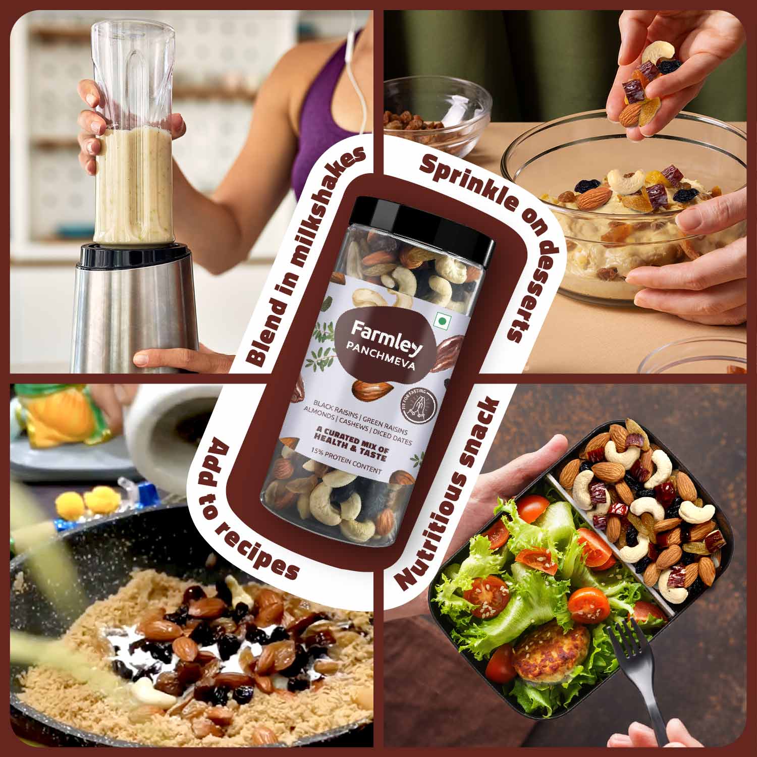 Farmley Peri - Peri Party Mix (405 g) & Panchmeva (405 g)